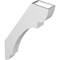 Ekena Millwork 3 1/2-in. W x 18-in. D x 30-in. H Olympic Architectural Grade PVC Knee Brace BRCP035X18X30OLY - alternate 3